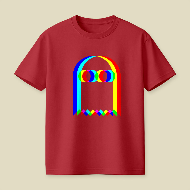 Ghost Trippy Halloween Rave EDM Music Party Playful T-Shirt