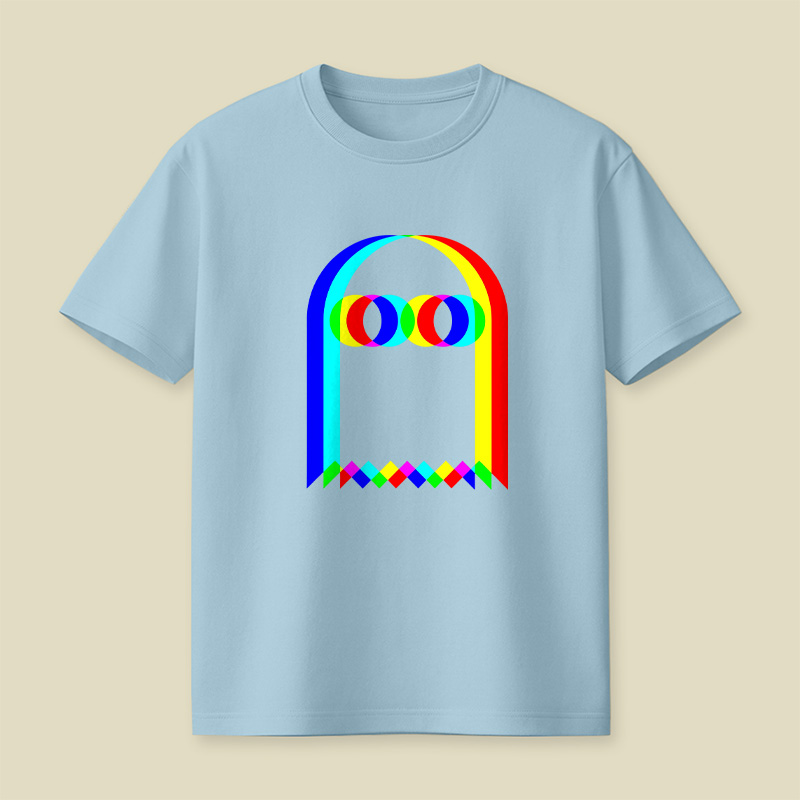 Ghost Trippy Halloween Rave EDM Music Party Playful T-Shirt