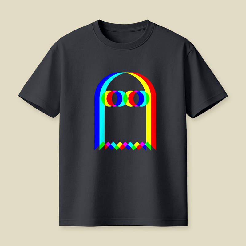 Ghost Trippy Halloween Rave EDM Music Party Playful T-Shirt