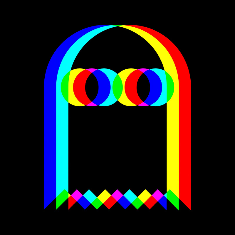 Ghost Trippy Halloween Rave EDM Music Party Playful T-Shirt
