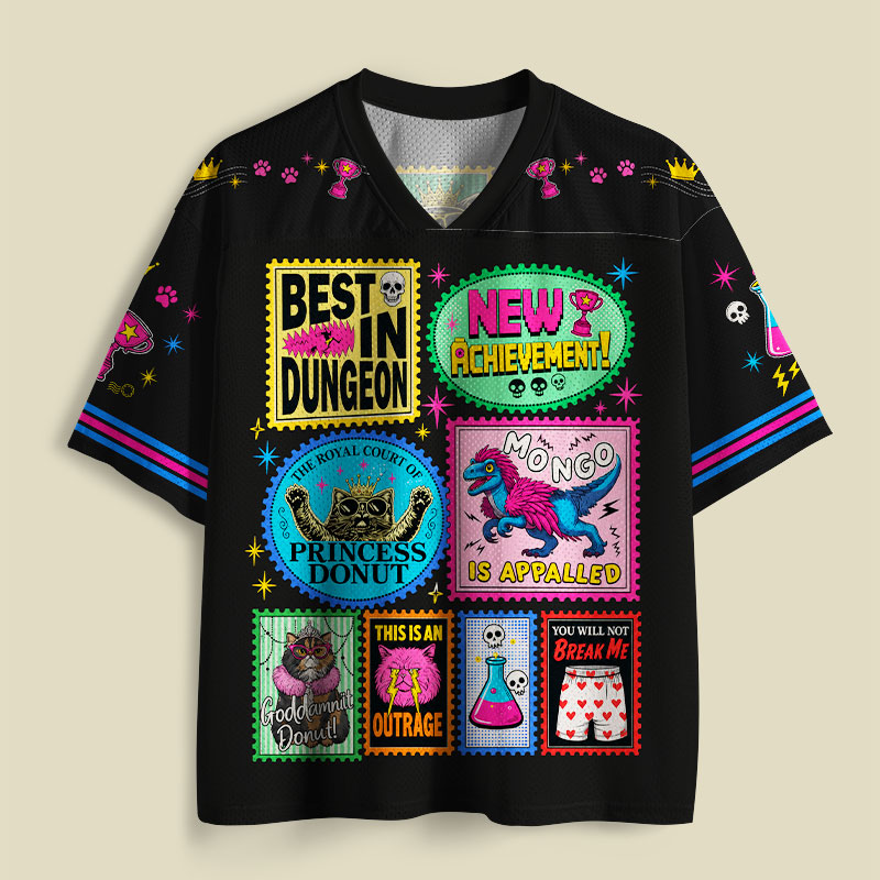 Dungeon Crawler Carl Stemp Playful Mesh Jersey
