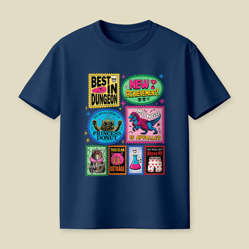 Dungeon Crawler Carl Stamps Playful T-Shirt