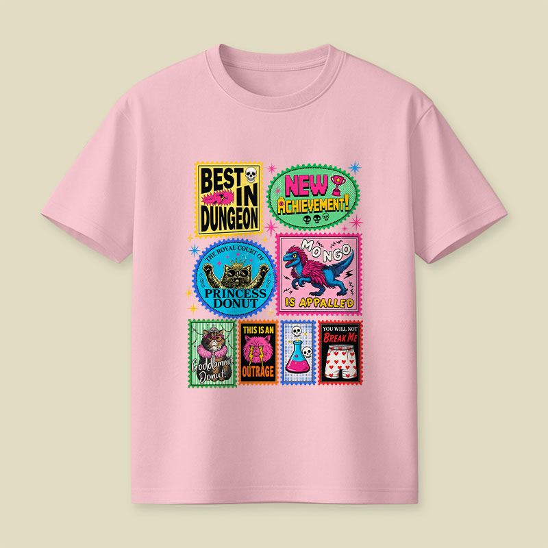 Dungeon Crawler Carl Stamps Playful T-Shirt