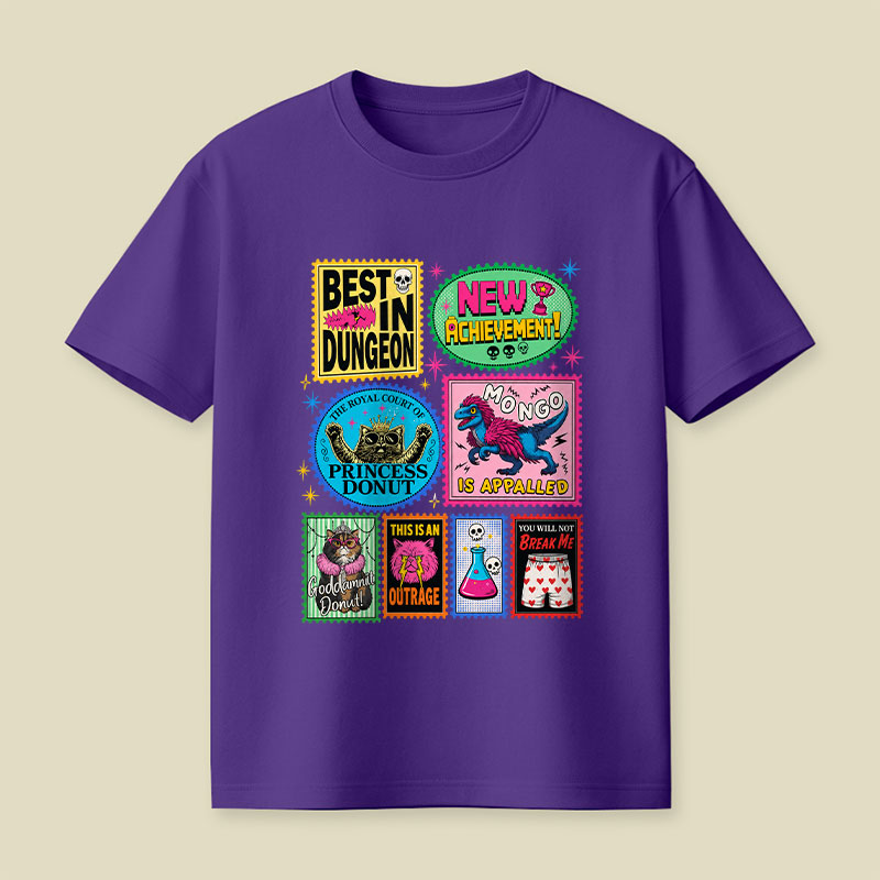 Dungeon Crawler Carl Stamps Playful T-Shirt
