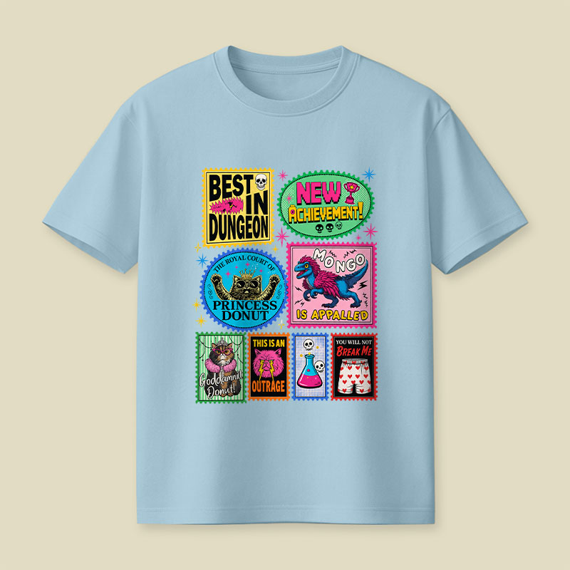 Dungeon Crawler Carl Stamps Playful T-Shirt
