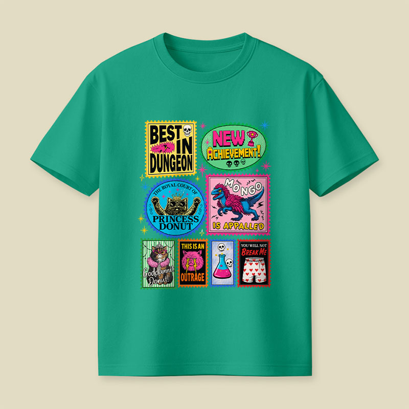 Dungeon Crawler Carl Stamps Playful T-Shirt