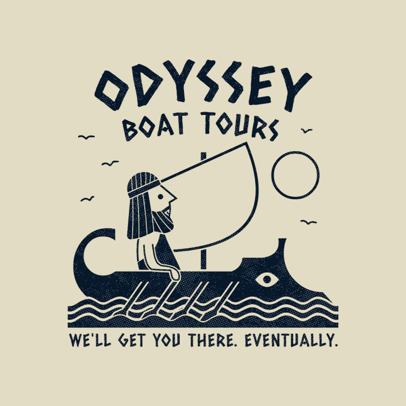 Boat Tours Playful T-Shirt