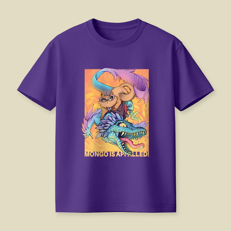 MONGO IS APPALLED Funny Playful T-Shirt