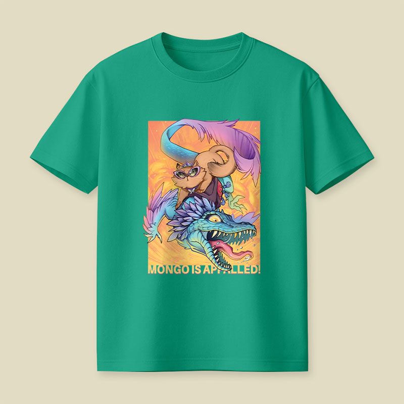 MONGO IS APPALLED Funny Playful T-Shirt
