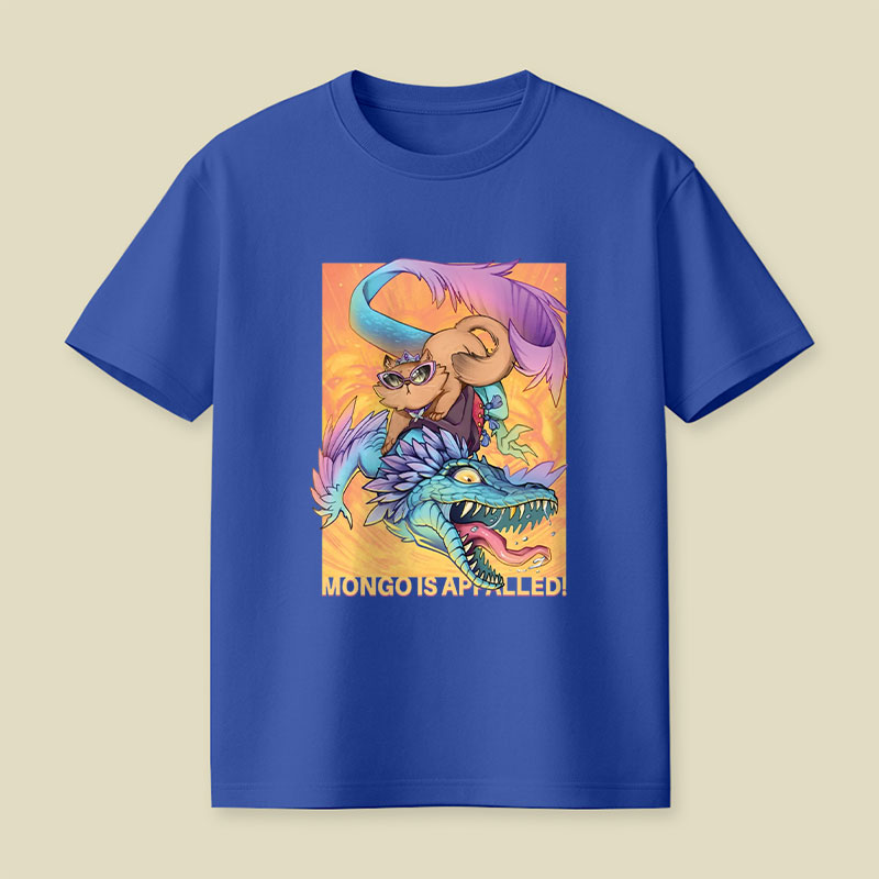 MONGO IS APPALLED Funny Playful T-Shirt