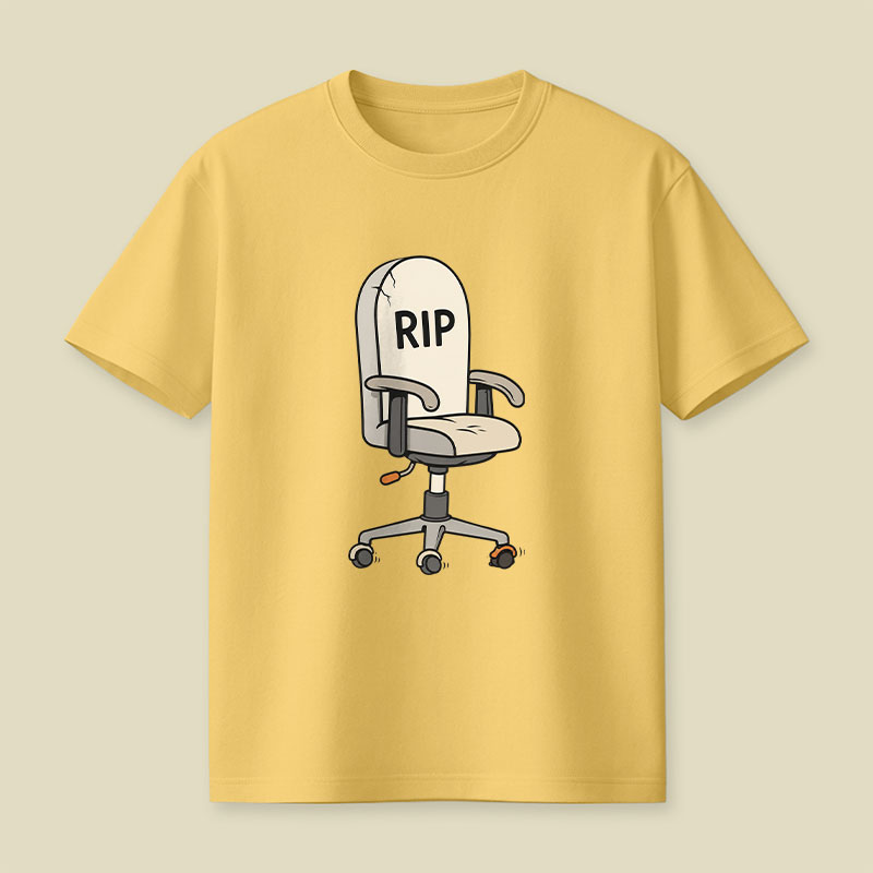 RIP Office Humour Playful T-Shirt