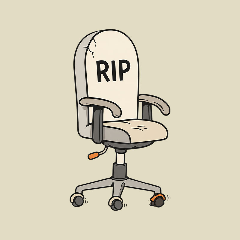 RIP Office Humour Playful T-Shirt