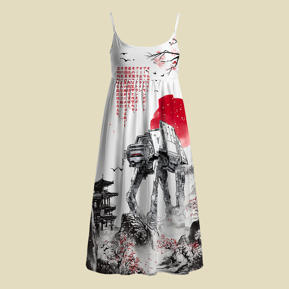 Ink Walker Camisole Midi Dress