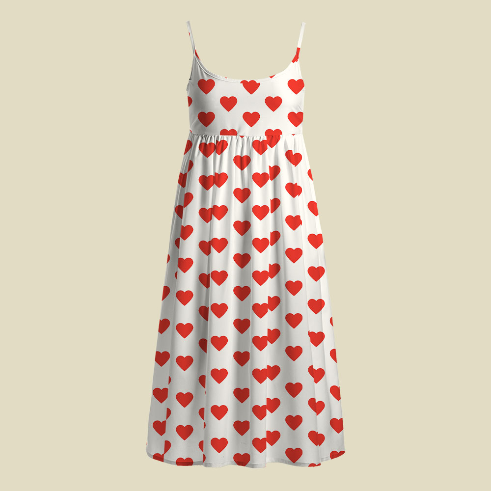 No Pants Wear This Camisole Midi Dress