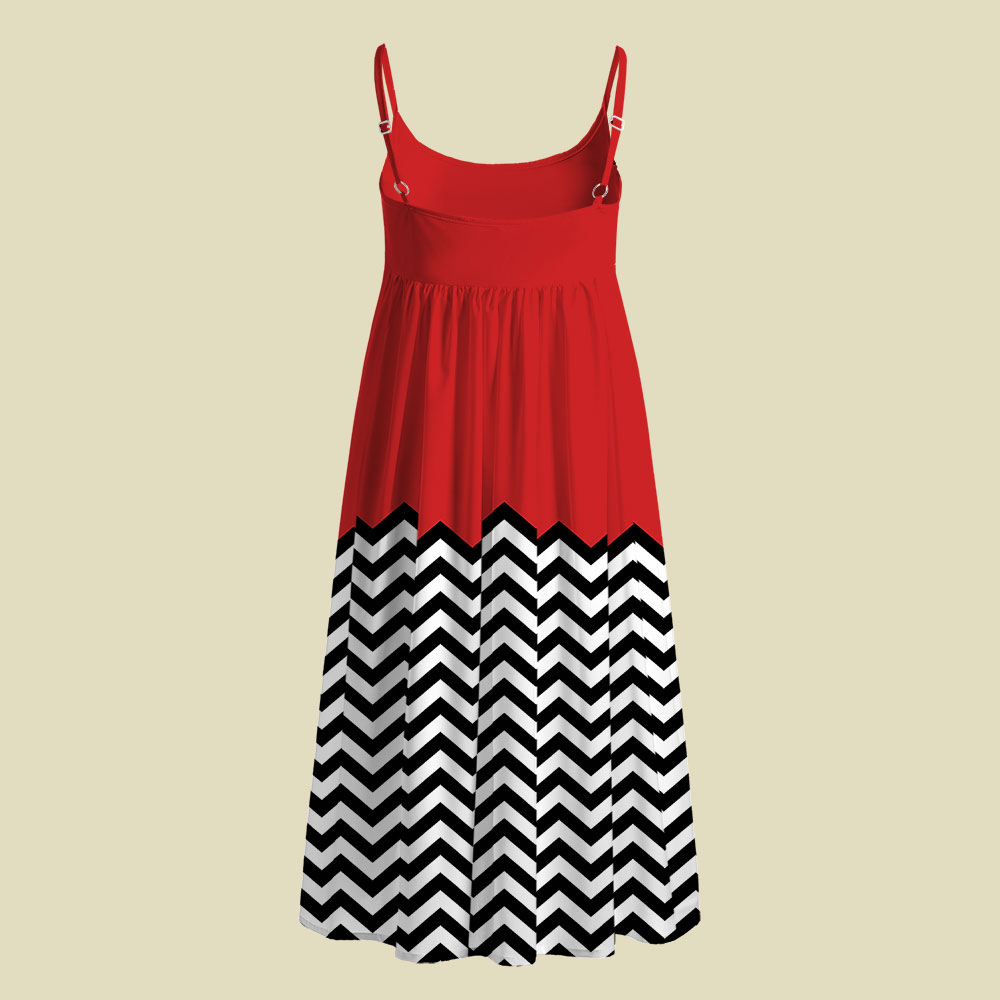 Twin Peaks Funny Camisole Midi Dress