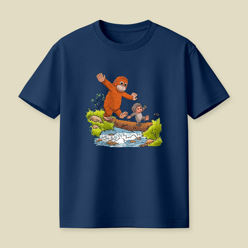 Punch Monkey play Playful T-Shirt