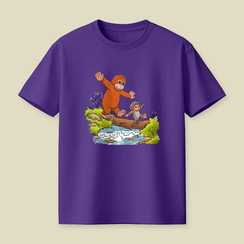 Punch Monkey play Playful T-Shirt