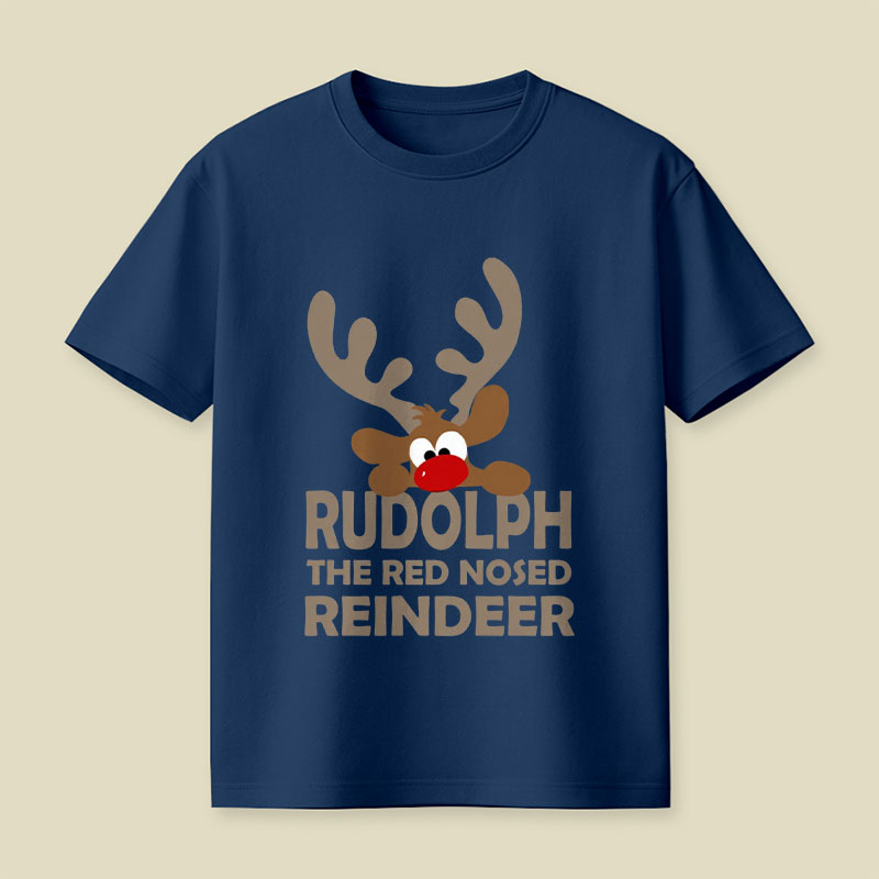 Rudolph Reindeer Playful T-Shirt