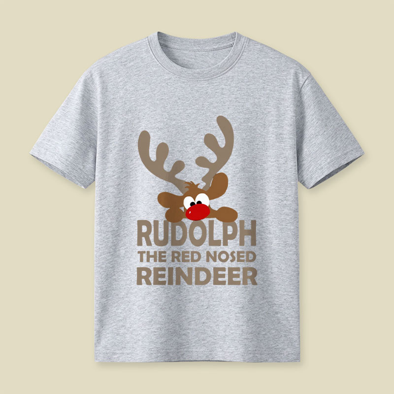 Rudolph Reindeer Playful T-Shirt