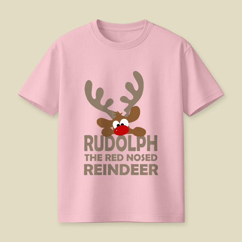 Rudolph Reindeer Playful T-Shirt