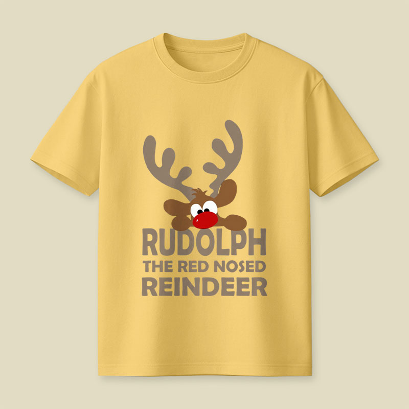 Rudolph Reindeer Playful T-Shirt