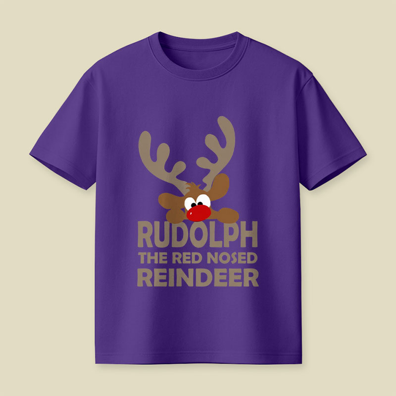 Rudolph Reindeer Playful T-Shirt