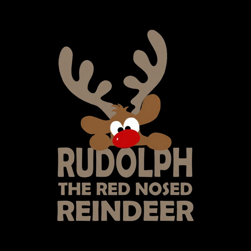Rudolph Reindeer Playful T-Shirt
