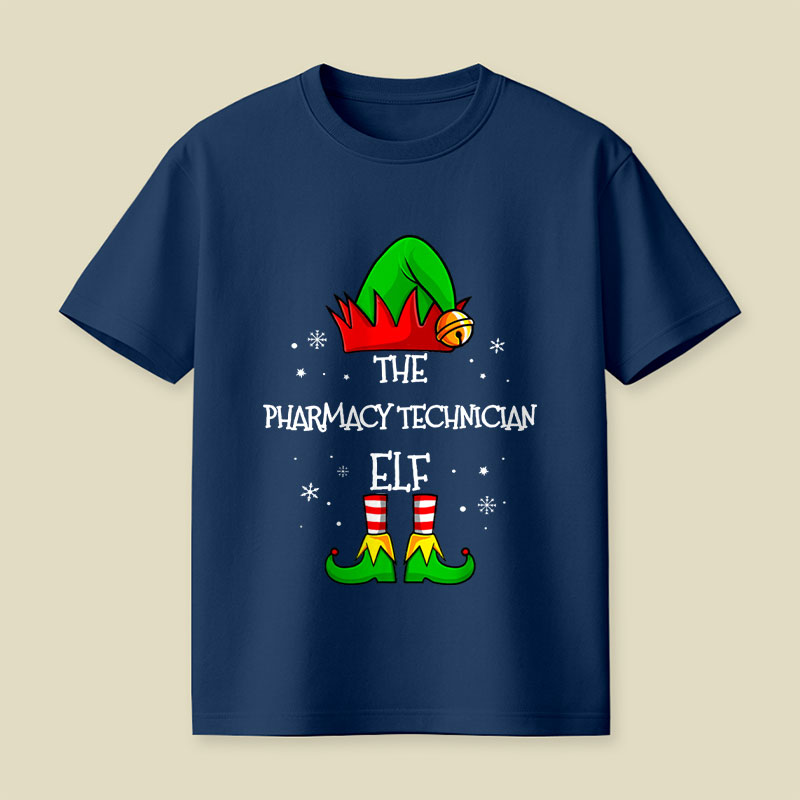 The Pharmacy Technician Elf Playful T-Shirt