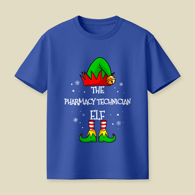 The Pharmacy Technician Elf Playful T-Shirt