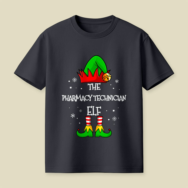 The Pharmacy Technician Elf Playful T-Shirt