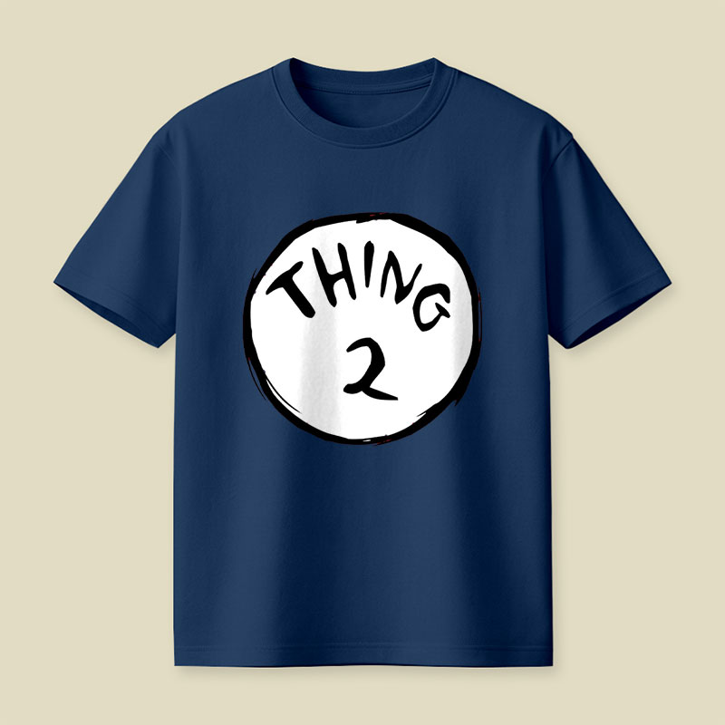 Thing 1 And Thing 2 Playful T-Shirt