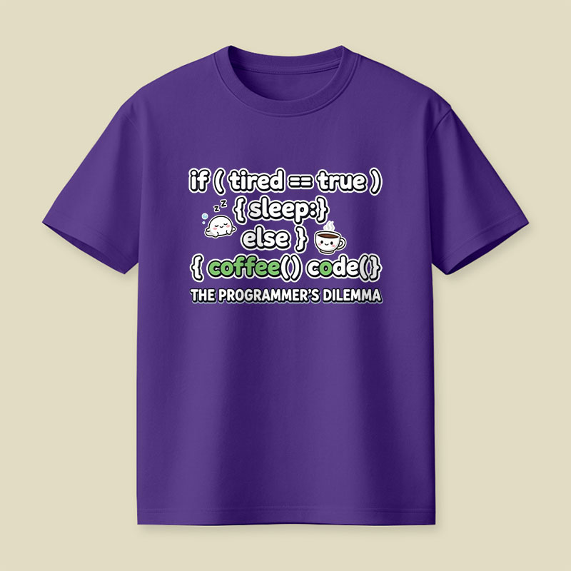 Coffee Code Playful T-Shirt