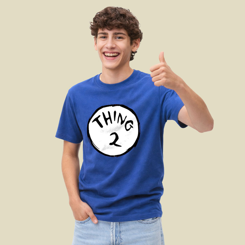 Thing 1 And Thing 2 Playful T-Shirt