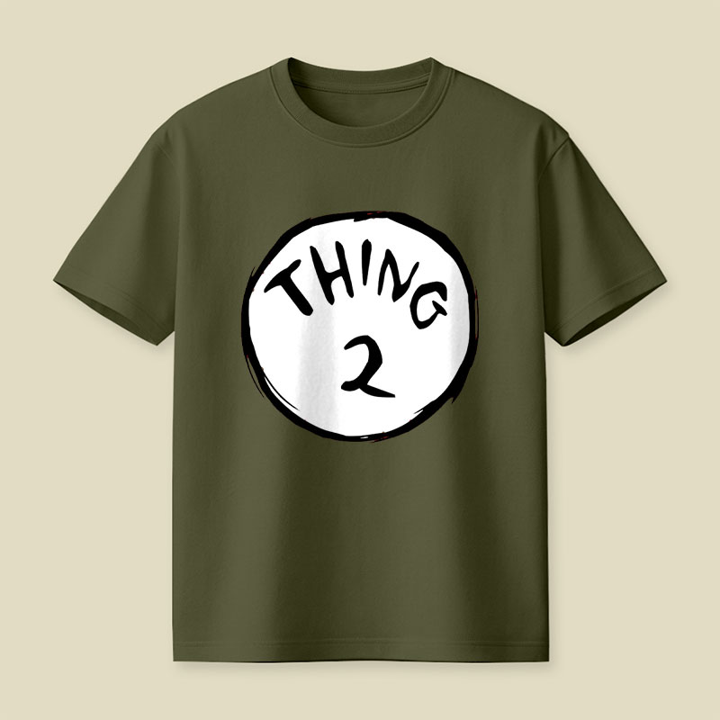 Thing 1 And Thing 2 Playful T-Shirt