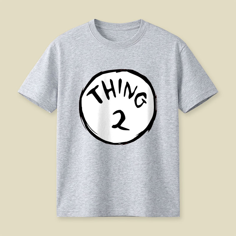 Thing 1 And Thing 2 Playful T-Shirt