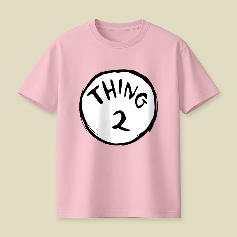 Thing 1 And Thing 2 Playful T-Shirt