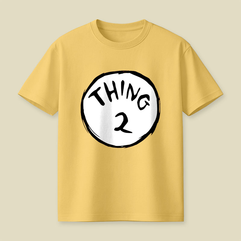 Thing 1 And Thing 2 Playful T-Shirt