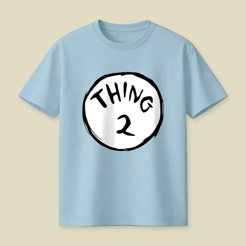 Thing 1 And Thing 2 Playful T-Shirt