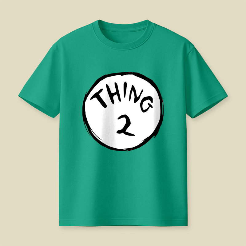 Thing 1 And Thing 2 Playful T-Shirt