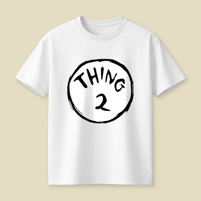 Thing 1 And Thing 2 Playful T-Shirt