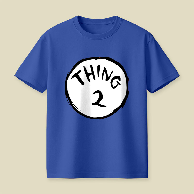 Thing 1 And Thing 2 Playful T-Shirt