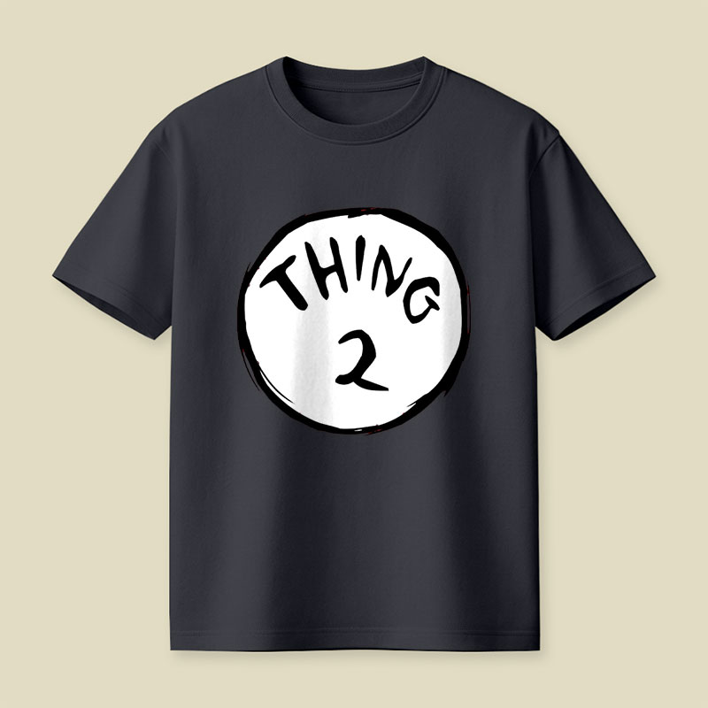 Thing 1 And Thing 2 Playful T-Shirt
