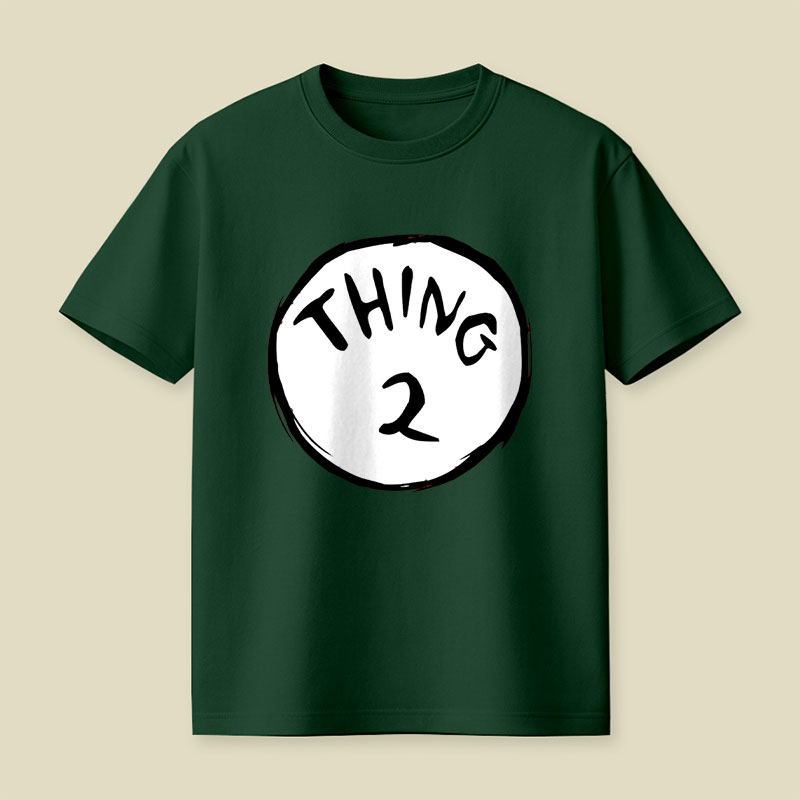 Thing 1 And Thing 2 Playful T-Shirt