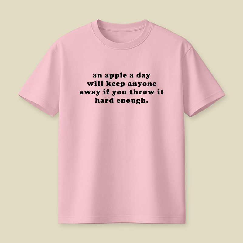 An Apple A Day Playful T-Shirt