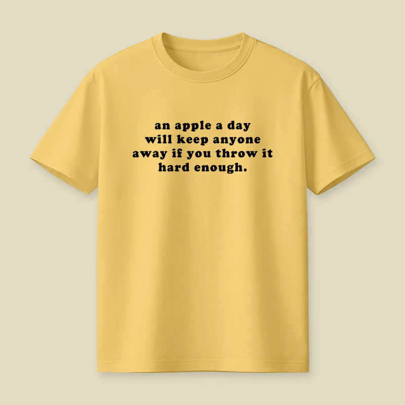 An Apple A Day Playful T-Shirt
