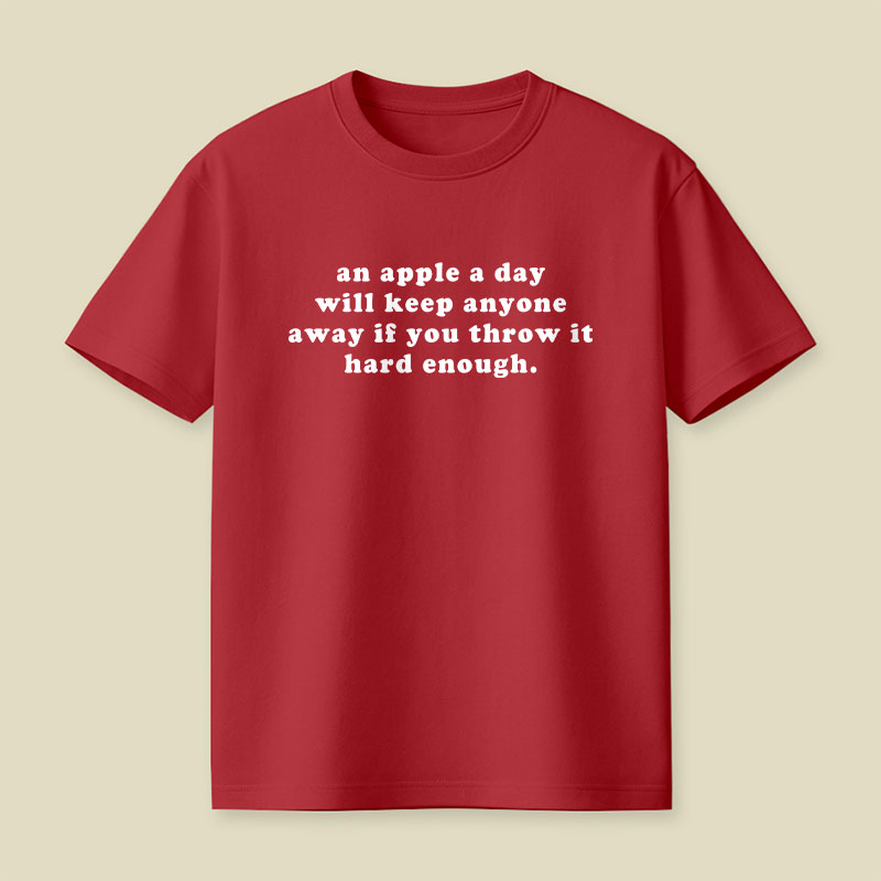 An Apple A Day Playful T-Shirt