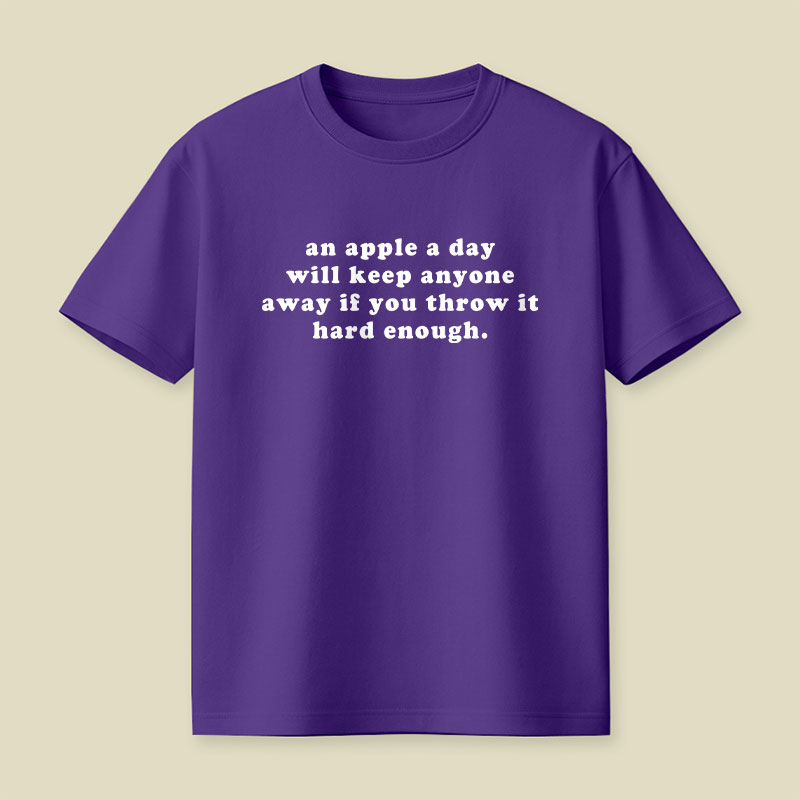 An Apple A Day Playful T-Shirt