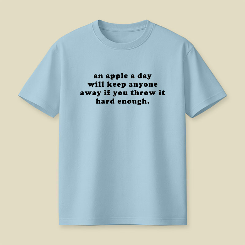 An Apple A Day Playful T-Shirt