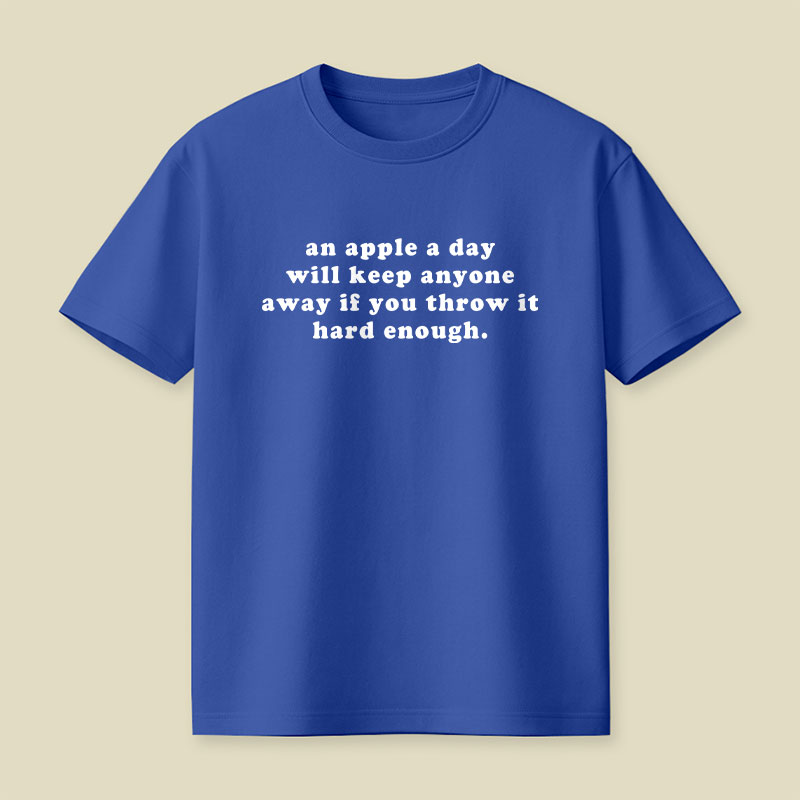 An Apple A Day Playful T-Shirt