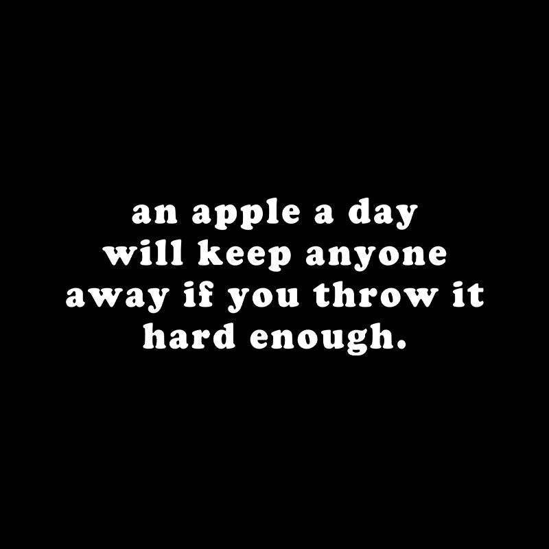 An Apple A Day Playful T-Shirt